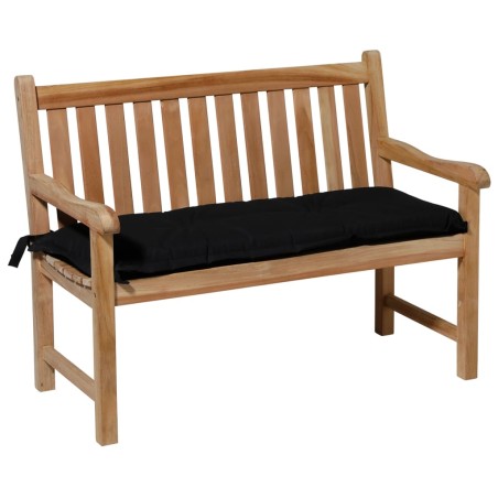 Madison Cojín para banco Panama 180x48 cm negro 