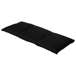 Madison Cojín para banco Panama 180x48 cm negro 