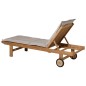 Madison Cojín para tumbona Panama beige claro 200x60 cm Madison Cojín para tumbona Panama beige claro 200x60 cm