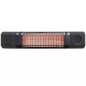 Sunred Calentador de pared Sun and Sound 2000 W rosa oro negro Sunred Calentador de pared Sun and Sound 2000 W rosa oro negro