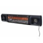 Sunred Calentador de pared Sun and Sound 2000 W rosa oro negro Sunred Calentador de pared Sun and Sound 2000 W rosa oro negro