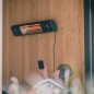 Sunred Calentador de pared Sun and Sound 2000 W rosa oro negro Sunred Calentador de pared Sun and Sound 2000 W rosa oro negro