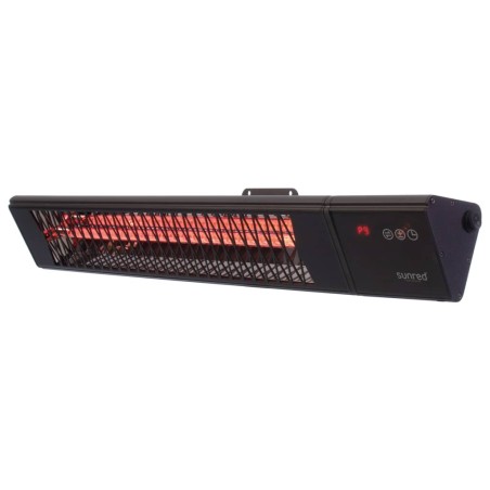 Sunred Calefactor pared patio Royal Diamond Smart Dark oro rosa 2500 W