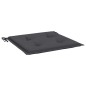 vidaXL Cojines sillas de jardín 6 uds tela Oxford antracita 40x40x3 cm