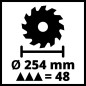 Einhell Sierra de inglete deslizante TC-SM 254 1800W Einhell Sierra de inglete deslizante TC-SM 254 1800W