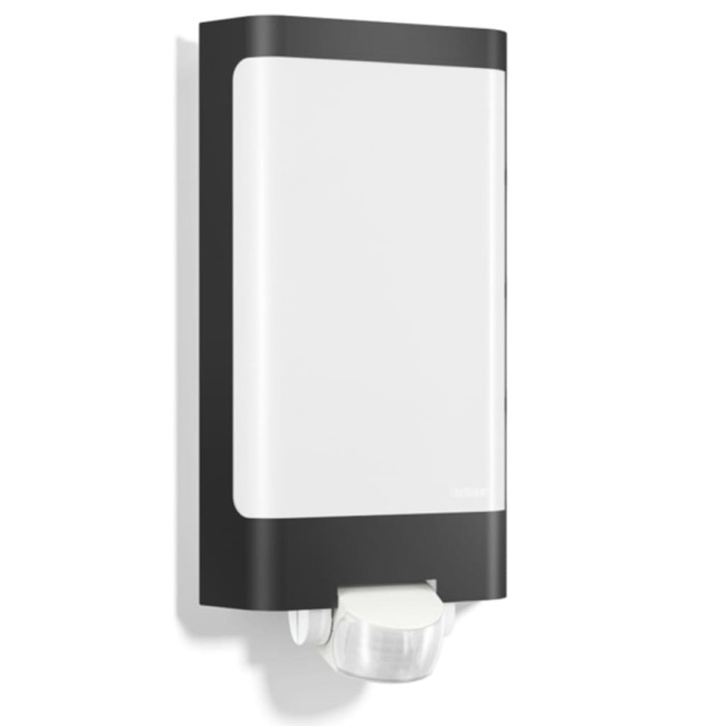 Steinel Lámpara de exterior con sensor L 240 LED gris antracita Steinel Lámpara de exterior con sensor L 240 LED gris antracita