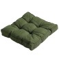 Madison Cojín para silla acolchado Panama verde 47x47 cm Madison Cojín para silla acolchado Panama verde 47x47 cm