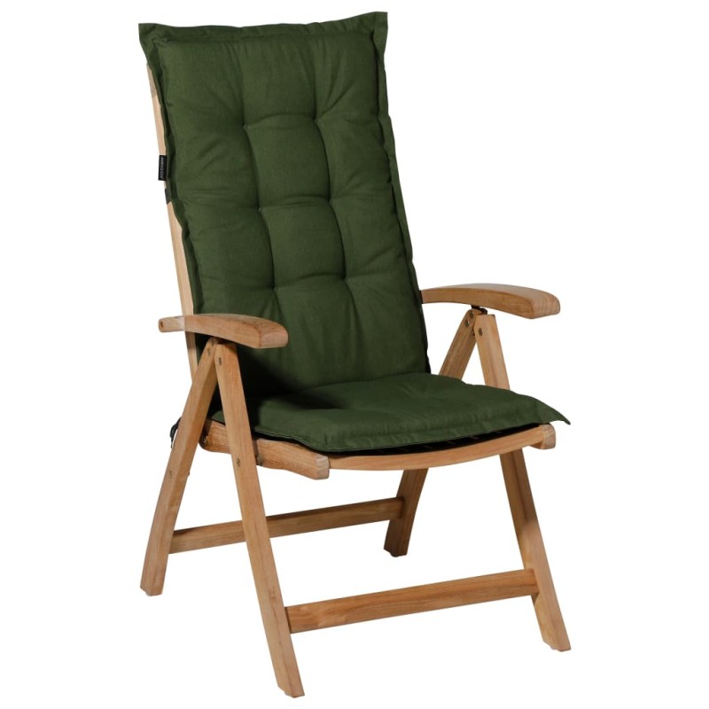 Madison Cojín para silla de respaldo bajo Panama verde 105x50cm Madison Cojín para silla de respaldo bajo Panama verde 105x50cm