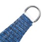 HI Toldo solar con 100 LED azul 3x3x3 m HI Toldo solar con 100 LED azul 3x3x3 m