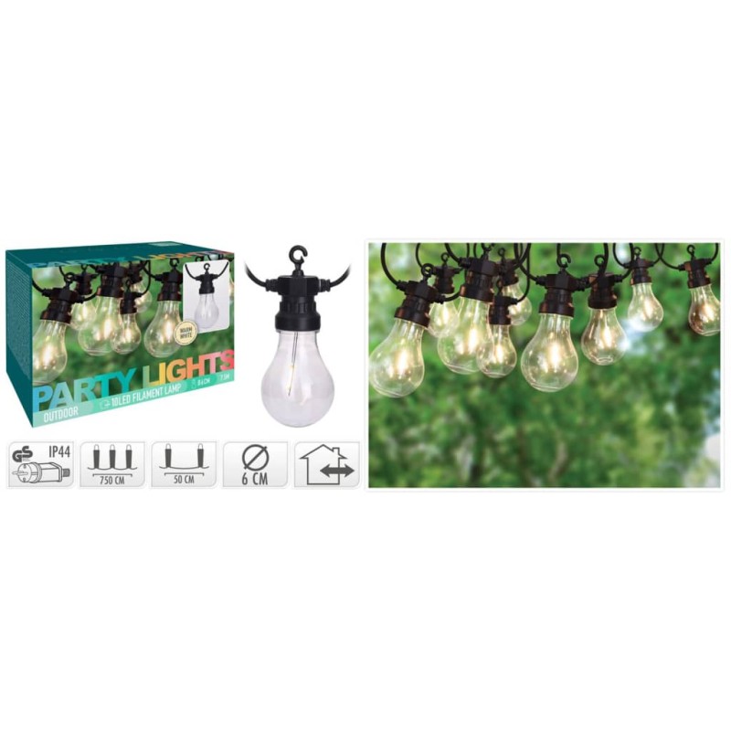 ProGarden Lámparas LED de jardín 10 lámparas 24 V ProGarden Lámparas LED de jardín 10 lámparas 24 V