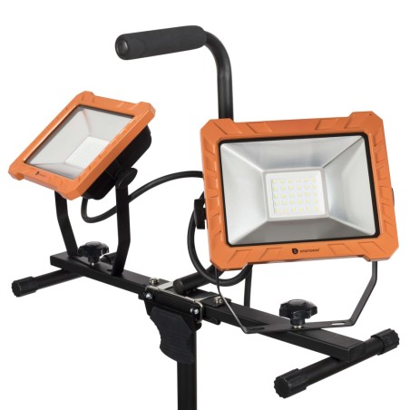 Smartwares Luces de trabajo LED sobre trípode 78x22x100-170 cm