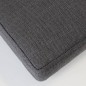 Germania Cojín de asiento gris antracita 35x58x6 cm Germania Cojín de asiento gris antracita 35x58x6 cm