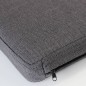 Germania Cojín de asiento gris antracita 35x58x6 cm Germania Cojín de asiento gris antracita 35x58x6 cm