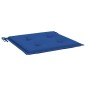 vidaXL Cojines de silla de jardín 4 uds tela Oxford azul 50x50x3 cm