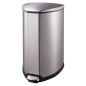 EKO Cubo de pedal Grace 35 L plateado mate EKO Cubo de pedal Grace 35 L plateado mate