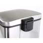EKO Cubo de pedal Grace 35 L plateado mate EKO Cubo de pedal Grace 35 L plateado mate