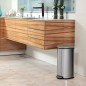 EKO Cubo de pedal Grace 35 L plateado mate EKO Cubo de pedal Grace 35 L plateado mate