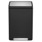 EKO Cubo de basura con pedal X-Cube 45 L negro EKO Cubo de basura con pedal X-Cube 45 L negro