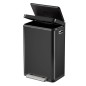 EKO Cubo de basura con pedal X-Cube 45 L negro EKO Cubo de basura con pedal X-Cube 45 L negro