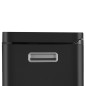 EKO Cubo de basura con pedal X-Cube 45 L negro EKO Cubo de basura con pedal X-Cube 45 L negro
