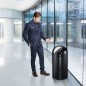 EKO Cubo de basura con tapa de empuje push 40 L negro mate EKO Cubo de basura con tapa de empuje push 40 L negro mate