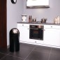 EKO Cubo de basura con tapa a presión 40 L negro EKO Cubo de basura con tapa a presión 40 L negro