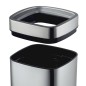 EKO Cubo de basura Laguna 35 L plateado mate EKO Cubo de basura Laguna 35 L plateado mate