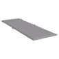 vidaXL Cojín de tumbona de tela Oxford gris 186x58x3 cm vidaXL Cojín de tumbona de tela Oxford gris 186x58x3 cm