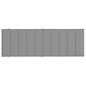 vidaXL Cojín de tumbona de tela Oxford gris 186x58x3 cm vidaXL Cojín de tumbona de tela Oxford gris 186x58x3 cm