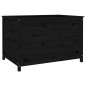 vidaXL Arriate elevado de jardín madera de pino negro 119,5x82,5x78 cm vidaXL Arriate elevado de jardín madera de pino negro 119,5x82,5x78 cm