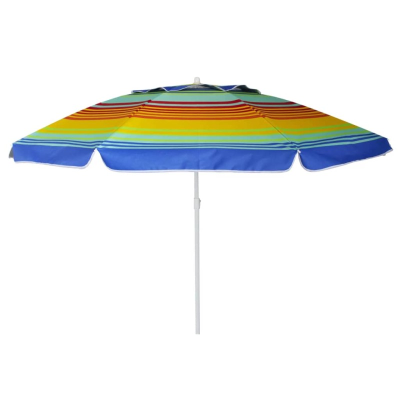 Eurotrail Sombrilla de playa UPF 50+ arcoiris Eurotrail Sombrilla de playa UPF 50+ arcoiris