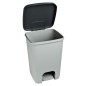 Curver Papelera de pedal Essentials gris claro 20 L Curver Papelera de pedal Essentials gris claro 20 L