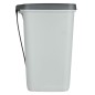 Curver Papelera de pedal Essentials gris claro 20 L Curver Papelera de pedal Essentials gris claro 20 L