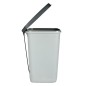Curver Papelera de pedal Essentials gris claro 20 L Curver Papelera de pedal Essentials gris claro 20 L