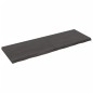 vidaXL Encimera baño madera maciza tratada gris oscuro 180x60x(2-6) cm vidaXL Encimera baño madera maciza tratada gris oscuro 180x60x(2-6) cm
