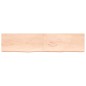 vidaXL Encimera de baño madera maciza sin tratar 220x50x(2-6) cm vidaXL Encimera de baño madera maciza sin tratar 220x50x(2-6) cm