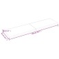 vidaXL Encimera baño madera maciza tratada marrón claro 200x50x(2-6)cm vidaXL Encimera baño madera maciza tratada marrón claro 200x50x(2-6)cm