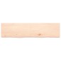 vidaXL Encimera de baño madera maciza sin tratar 160x40x(2-4) cm vidaXL Encimera de baño madera maciza sin tratar 160x40x(2-4) cm