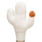 TRIXIE Cueva de peluche para gatos con cactus crema 36x84 cm TRIXIE Cueva de peluche para gatos con cactus crema 36x84 cm