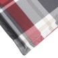 vidaXL Cojín para tumbona estampado a cuadros rojos (75+105)x50x3 cm vidaXL Cojín para tumbona estampado a cuadros rojos (75+105)x50x3 cm
