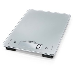 Soehnle Báscula de cocina digital Page Aqua Proof plateado 10 kg