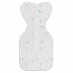 Love to Dream Saco de bebé Swaddle Up Lite Stage 1 texto gris M