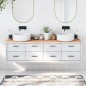 vidaXL Encimera de baño madera maciza sin tratar 180x30x(2-4) cm vidaXL Encimera de baño madera maciza sin tratar 180x30x(2-4) cm