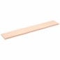 vidaXL Encimera de baño madera maciza sin tratar 180x30x(2-4) cm vidaXL Encimera de baño madera maciza sin tratar 180x30x(2-4) cm