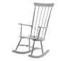 Vipack Silla mecedora Rocky madera gris Vipack Silla mecedora Rocky madera gris