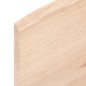 vidaXL Encimera de baño madera maciza sin tratar 100x60x2 cm vidaXL Encimera de baño madera maciza sin tratar 100x60x2 cm