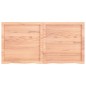 vidaXL Encimera baño madera maciza tratada marrón claro 120x60x(2-4)cm vidaXL Encimera baño madera maciza tratada marrón claro 120x60x(2-4)cm