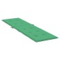vidaXL Cojín para tumbona verde (75+105)x50x3 cm