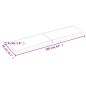 vidaXL Encimera baño madera maciza tratada marrón claro 160x50x(2-4)cm vidaXL Encimera baño madera maciza tratada marrón claro 160x50x(2-4)cm