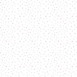 Noordwand Papel pintado Mondo baby Confetti Dots blanco, rosa y beige